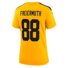 Pat Freiermuth Pittsburgh Steelers Women's Alternate 1933 Throwback Game Jersey - Gold - Nike