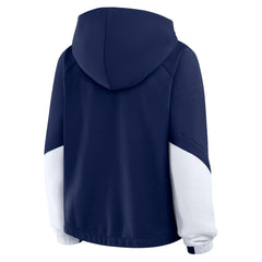 Dallas Cowboys Women's Play Clock Bling Hoodie - Navy - Fanatics