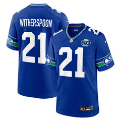 Devon Witherspoon Seattle Seahawks Alternate 50th Season Game Jersey - Royal - Nike