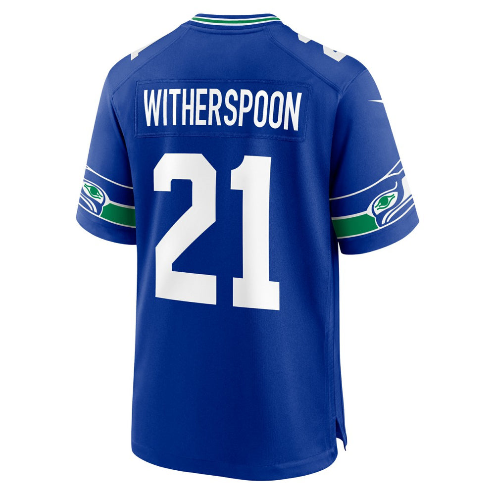Devon Witherspoon Seattle Seahawks Alternate 50th Season Game Jersey - Royal - Nike