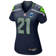 Devon Witherspoon Seattle Seahawks Women's Team 50th Season Game Jersey - College Navy - Nike