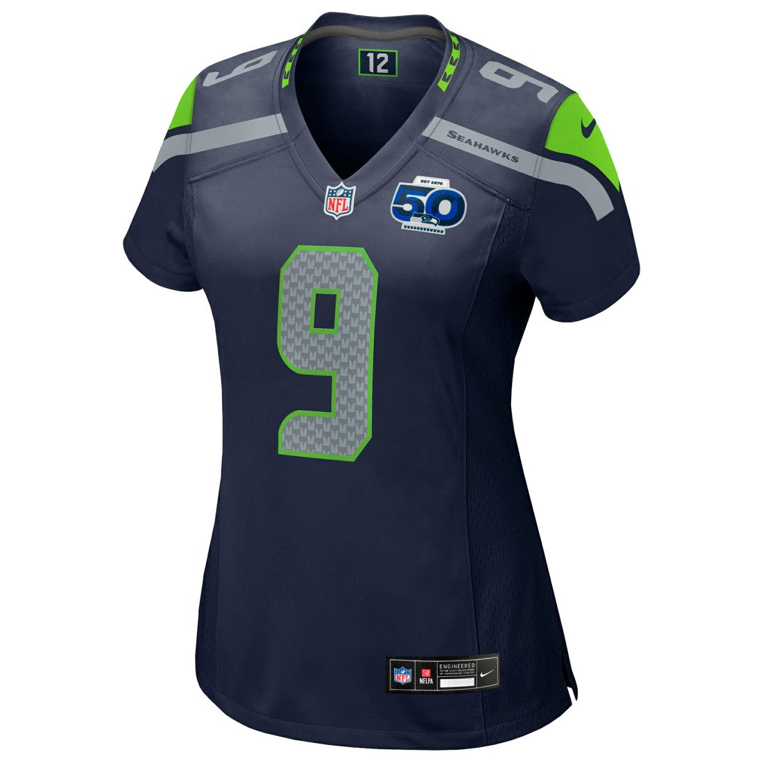 Kenneth Walker III Seattle Seahawks Women's 50th Season Game Jersey - College Navy - Nike