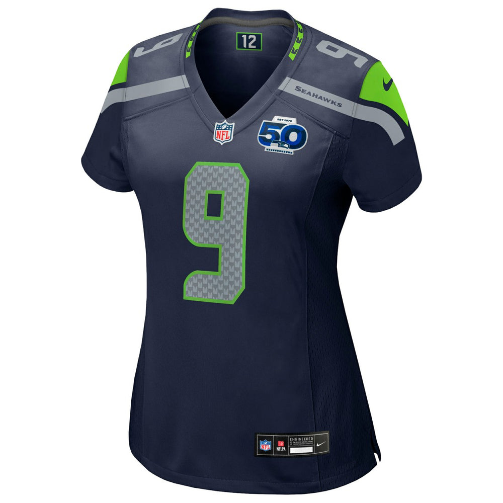 Kenneth Walker III Seattle Seahawks Women's 50th Season Game Jersey - College Navy - Nike