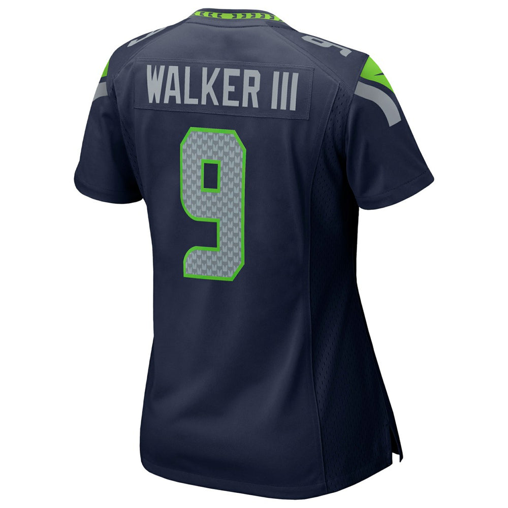Kenneth Walker III Seattle Seahawks Women's 50th Season Game Jersey - College Navy - Nike