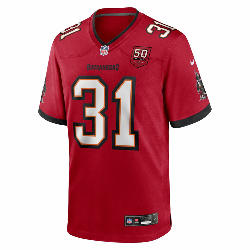 Antoine Winfield Jr. Tampa Bay Buccaneers 50th Season Team Game Jersey - Red - Nike