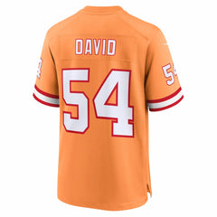 Lavonte David Tampa Bay Buccaneers 50th Season Game Jersey - Creamsicle - Nike