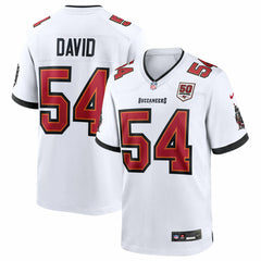 Lavonte David Tampa Bay Buccaneers 50th Season White Game Jersey - White - Nike