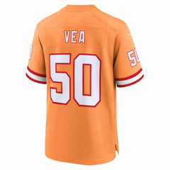 Vita Vea Tampa Bay Buccaneers 50th Season Game Jersey - Creamsicle - Nike