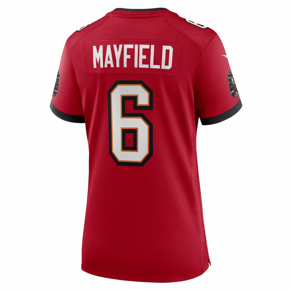Baker Mayfield Tampa Bay Buccaneers Women's 50th Season Team Game Jersey - Red - Nike