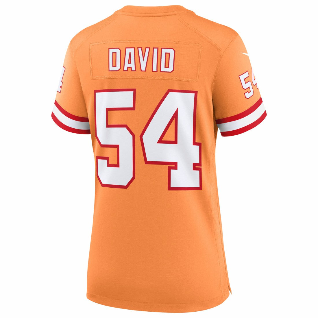 Lavonte David Tampa Bay Buccaneers Women's 50th Season Game Jersey - Creamsicle - Nike