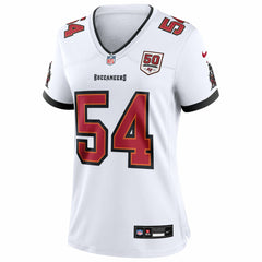 Lavonte David Tampa Bay Buccaneers Women's 50th Anniversary White Game Jersey - White - Nike