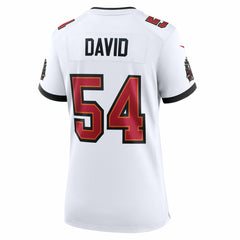Lavonte David Tampa Bay Buccaneers Women's 50th Anniversary White Game Jersey - White - Nike