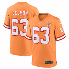 Lee Roy Selmon Tampa Bay Buccaneers 50th Season Game Jersey - Creamsicle - Nike
