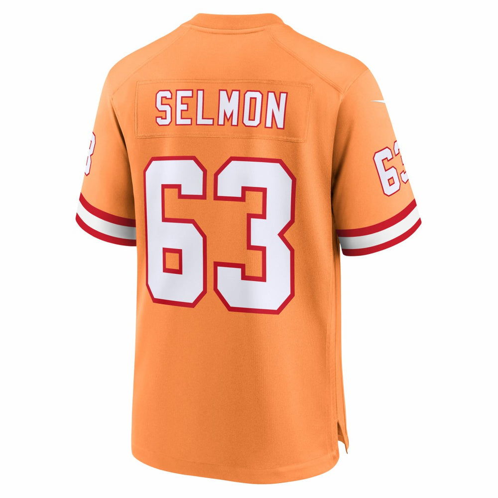 Lee Roy Selmon Tampa Bay Buccaneers 50th Season Game Jersey - Creamsicle - Nike
