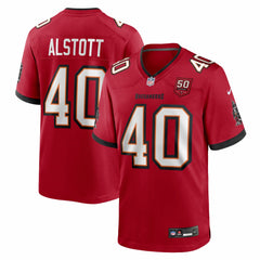 Mike Alstott Tampa Bay Buccaneers 50th Season Team Game Jersey - Red - Nike