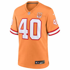 Mike Alstott Tampa Bay Buccaneers 50th Season Game Jersey - Creamsicle - Nike