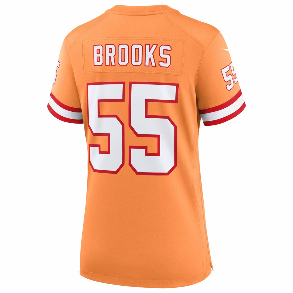 Derrick Brooks Tampa Bay Buccaneers Women's 50th Season Game Jersey - Creamsicle - Nike