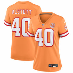 Mike Alstott Tampa Bay Buccaneers Women's 50th Season Game Jersey - Creamsicle - Nike