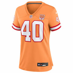 Mike Alstott Tampa Bay Buccaneers Women's 50th Season Game Jersey - Creamsicle - Nike
