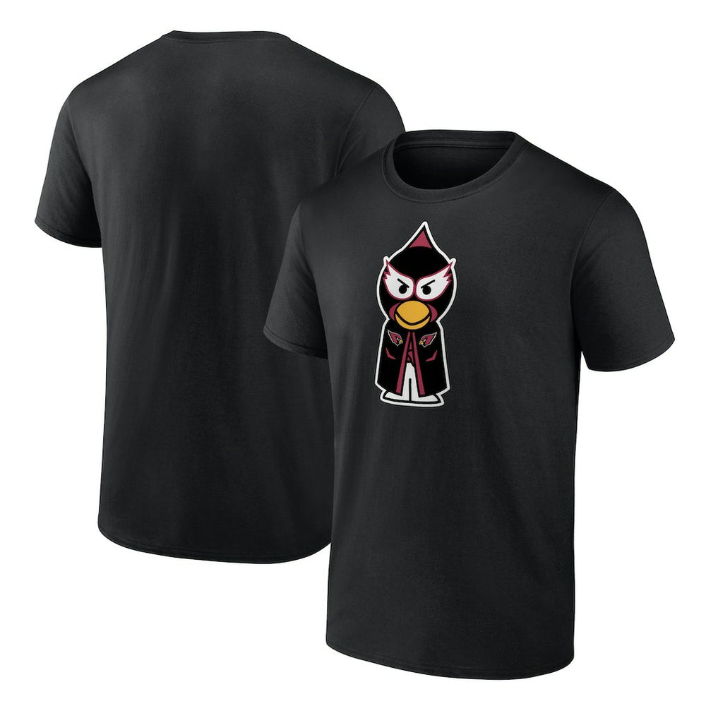 Arizona Cardinals Luchador Bird T-Shirt - Black - NFL