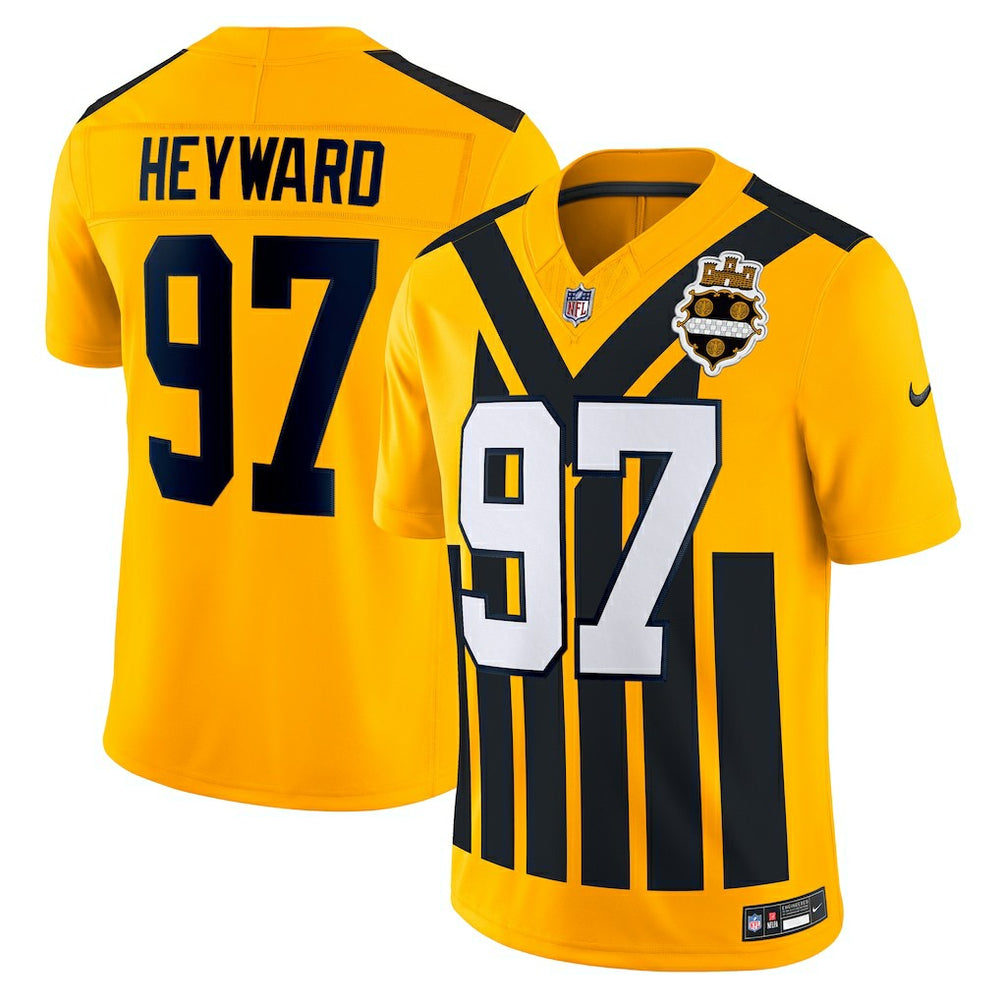 Cameron Heyward Pittsburgh Steelers Alternate Vapor F.U.S.E. Limited Jersey - Gold - Nike