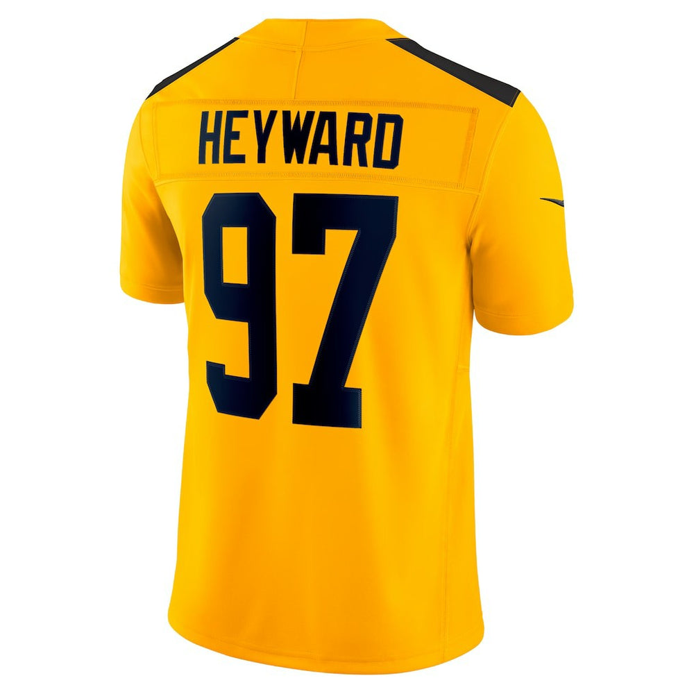 Cameron Heyward Pittsburgh Steelers Alternate Vapor F.U.S.E. Limited Jersey - Gold - Nike