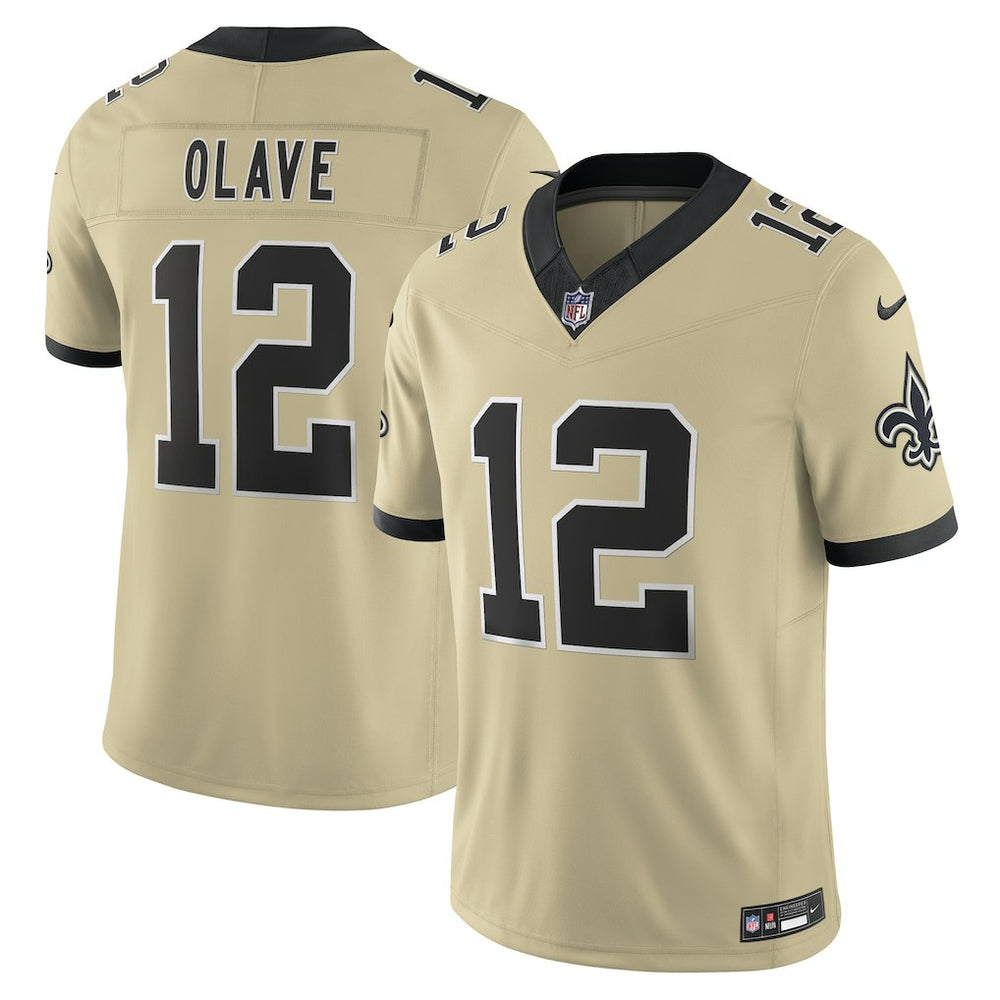 Chris Olave New Orleans Saints Gameday Golds Alternate Vapor F.U.S.E. Limited Jersey - Gold - Nike