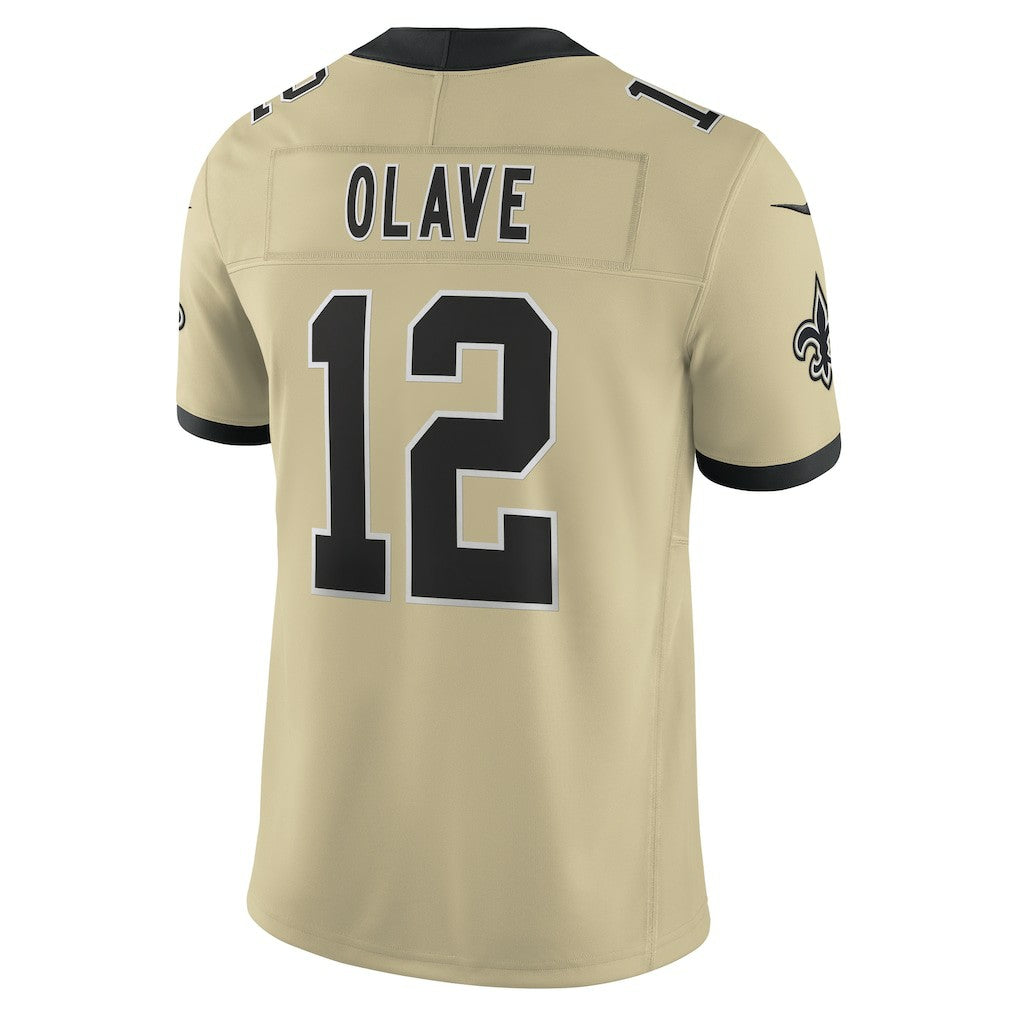 Chris Olave New Orleans Saints Gameday Golds Alternate Vapor F.U.S.E. Limited Jersey - Gold - Nike