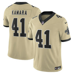 Alvin Kamara New Orleans Saints Gameday Golds Alternate Vapor F.U.S.E. Limited Jersey - Gold - Nike