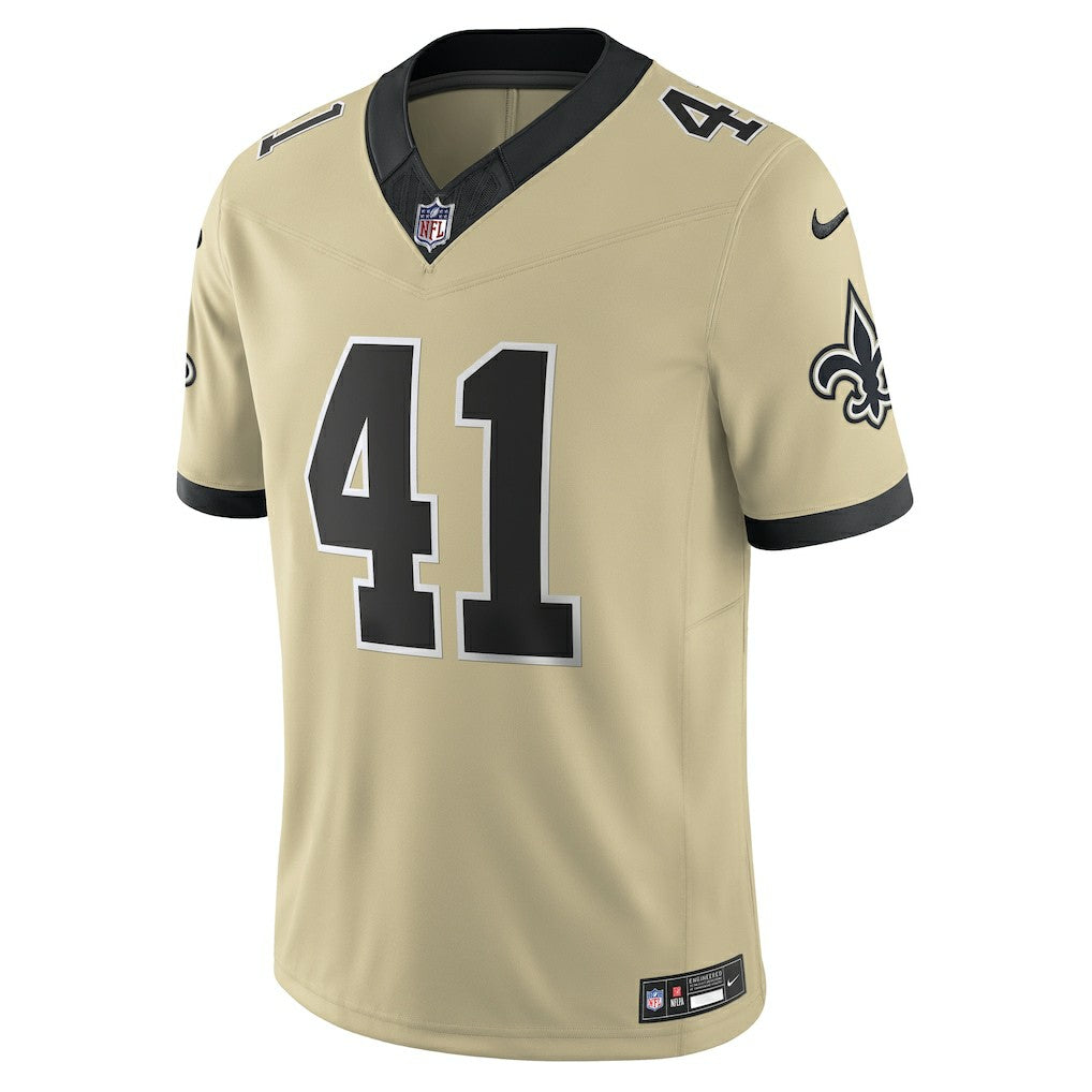 Alvin Kamara New Orleans Saints Gameday Golds Alternate Vapor F.U.S.E. Limited Jersey - Gold - Nike