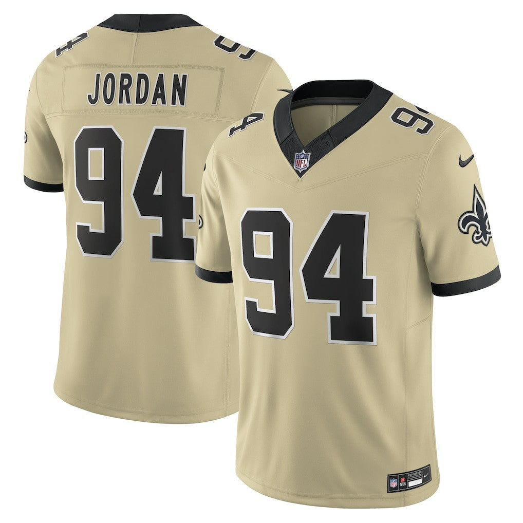 Cameron Jordan New Orleans Saints Gameday Golds Alternate Vapor F.U.S.E. Limited Jersey - Gold - Nike