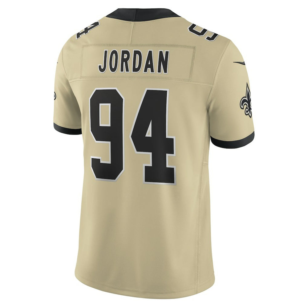 Cameron Jordan New Orleans Saints Gameday Golds Alternate Vapor F.U.S.E. Limited Jersey - Gold - Nike