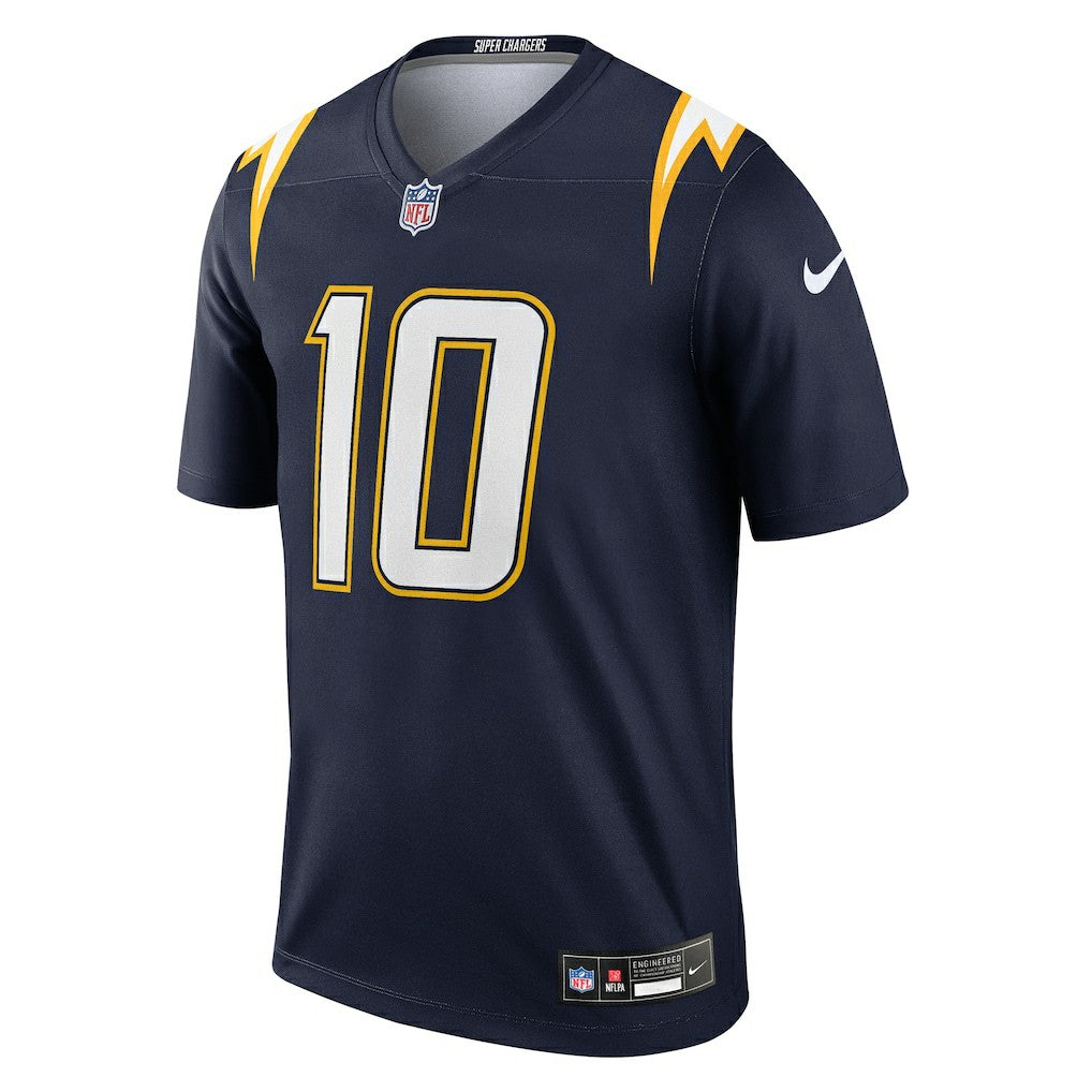 Justin Herbert Los Angeles Chargers Alternate Super Chargers Legend Player Performance Top - Navy - Nike