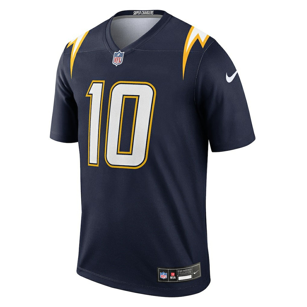 Justin Herbert Los Angeles Chargers Alternate Super Chargers Legend Player Performance Top - Navy - Nike