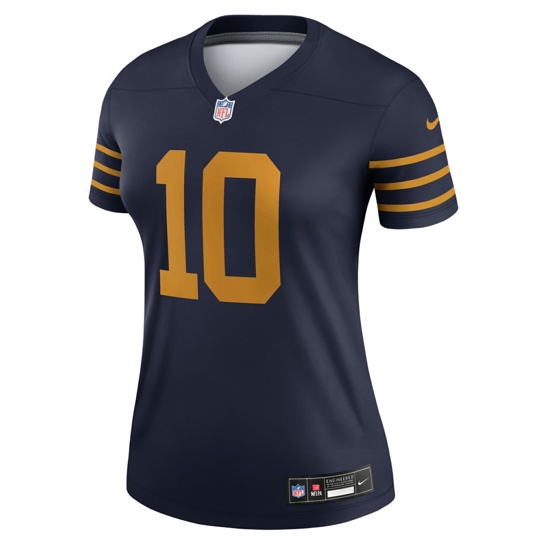 Jordan Love Green Bay Packers Women's The 1923 Classic Legend Player Dri-FIT Top - Navy - Nike