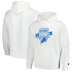 Detroit Lions Starter Vintage Pullover Hoodie - White - NFL