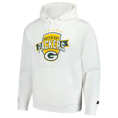 Green Bay Packers Starter Vintage Pullover Hoodie - White - NFL