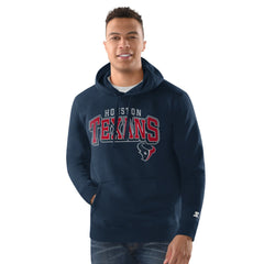 Houston Texans Starter Vintage Pullover Hoodie - Navy - NFL