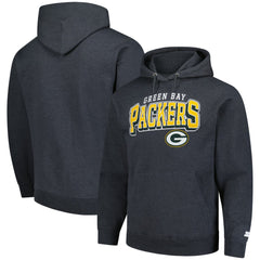 Green Bay Packers Starter Vintage Pullover Hoodie - Charcoal - NFL