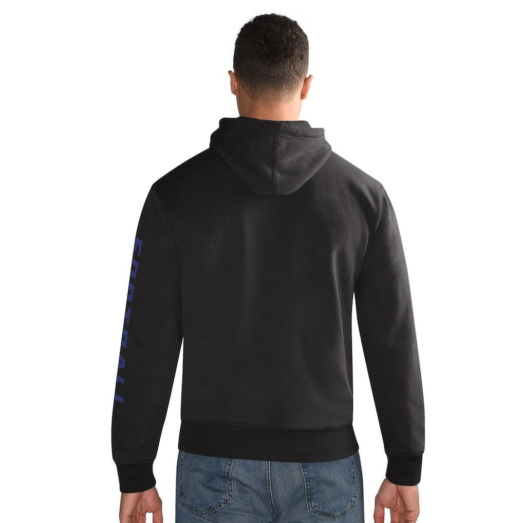 Baltimore Ravens Starter Vintage Pullover Hoodie - Black - NFL