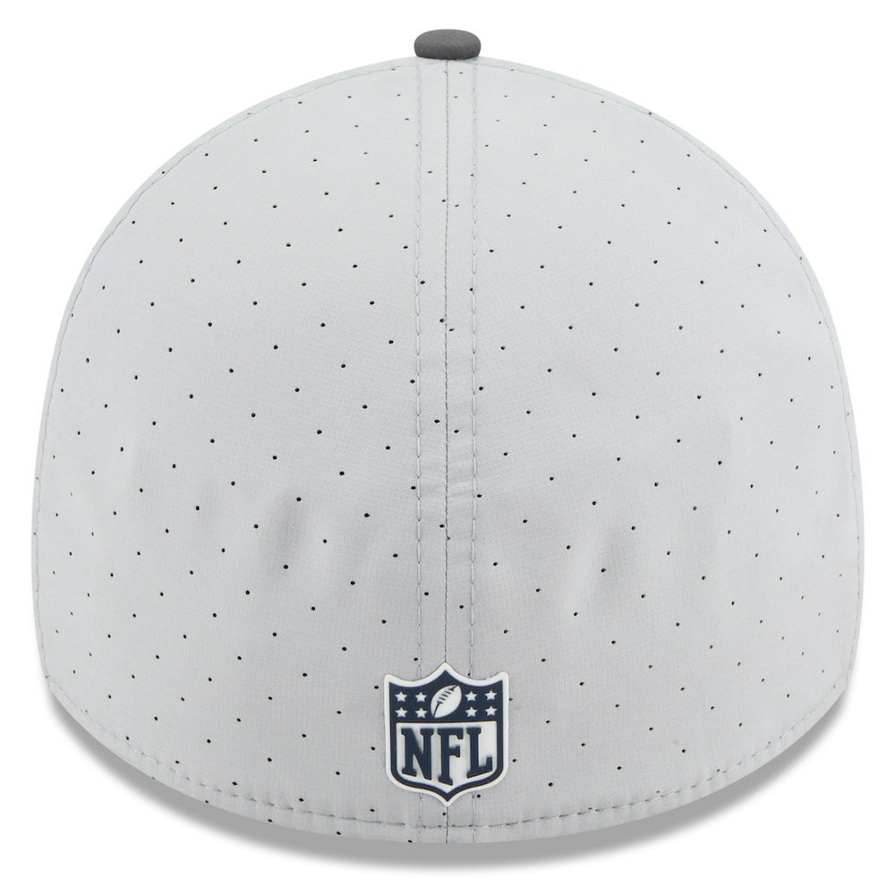 Dallas Cowboys New Era 2025 NFL Training Camp 39THIRTY Flex Hat - Gray/Graphite - NFL