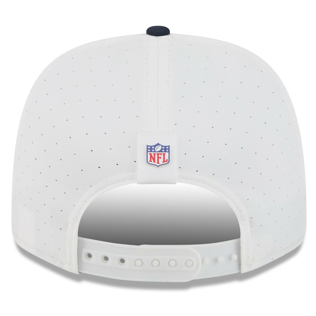 Dallas Cowboys New Era 2025 NFL Training Camp 9SEVENTY Adjustable Hat - White/Navy - NFL