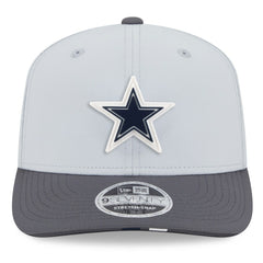 Dallas Cowboys New Era 2025 NFL Training Camp 9SEVENTY Adjustable Hat - Gray/Graphite - NFL
