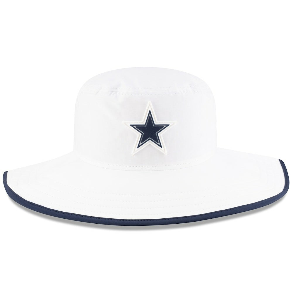 Dallas Cowboys New Era 2025 NFL Training Camp Panama Bucket Hat - White - NFL