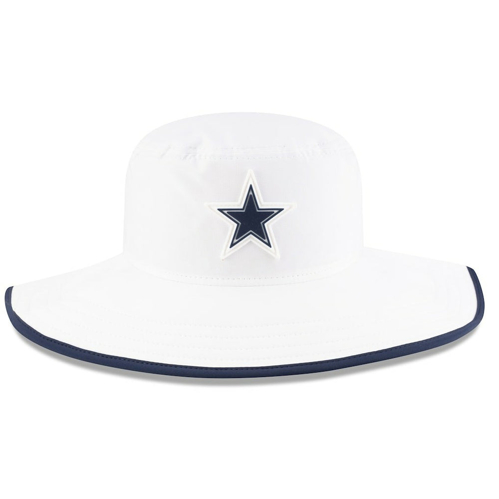 Dallas Cowboys New Era 2025 NFL Training Camp Panama Bucket Hat - White - NFL