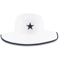 Dallas Cowboys New Era 2025 NFL Training Camp Panama Bucket Hat - White - NFL