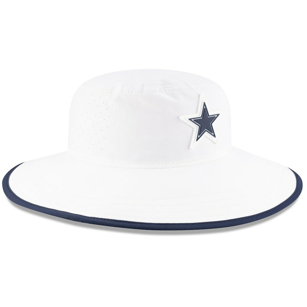 Dallas Cowboys New Era 2025 NFL Training Camp Panama Bucket Hat - White - NFL