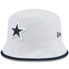 Dallas Cowboys New Era 2025 NFL Training Camp Stretch Bucket Hat - White - NFL