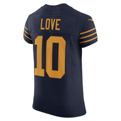 Jordan Love Green Bay Packers The 1923 Classic Vapor F.U.S.E. Elite Jersey - Navy - Nike