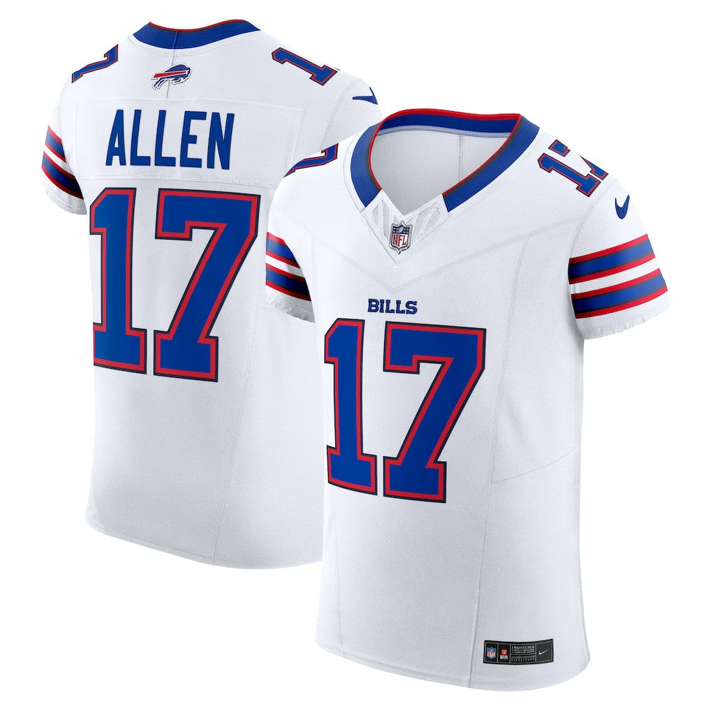Josh Allen Buffalo Bills Vapor F.U.S.E. Elite Jersey - White - Nike
